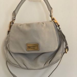 MARC JACOBS off-white CLASSIC Q Utika satchel bag